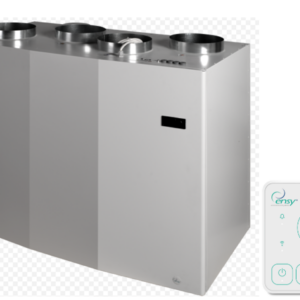 Soojuse tagastusega ventilatsiooniseade ENSY WAVE 550, vertikaalne, 794 m³/h, Wi-Fi ja Bluetoothi kontrolleriga